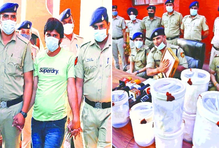 A person arrested with cocaine worth of Rs 100 crore in Chandigarh