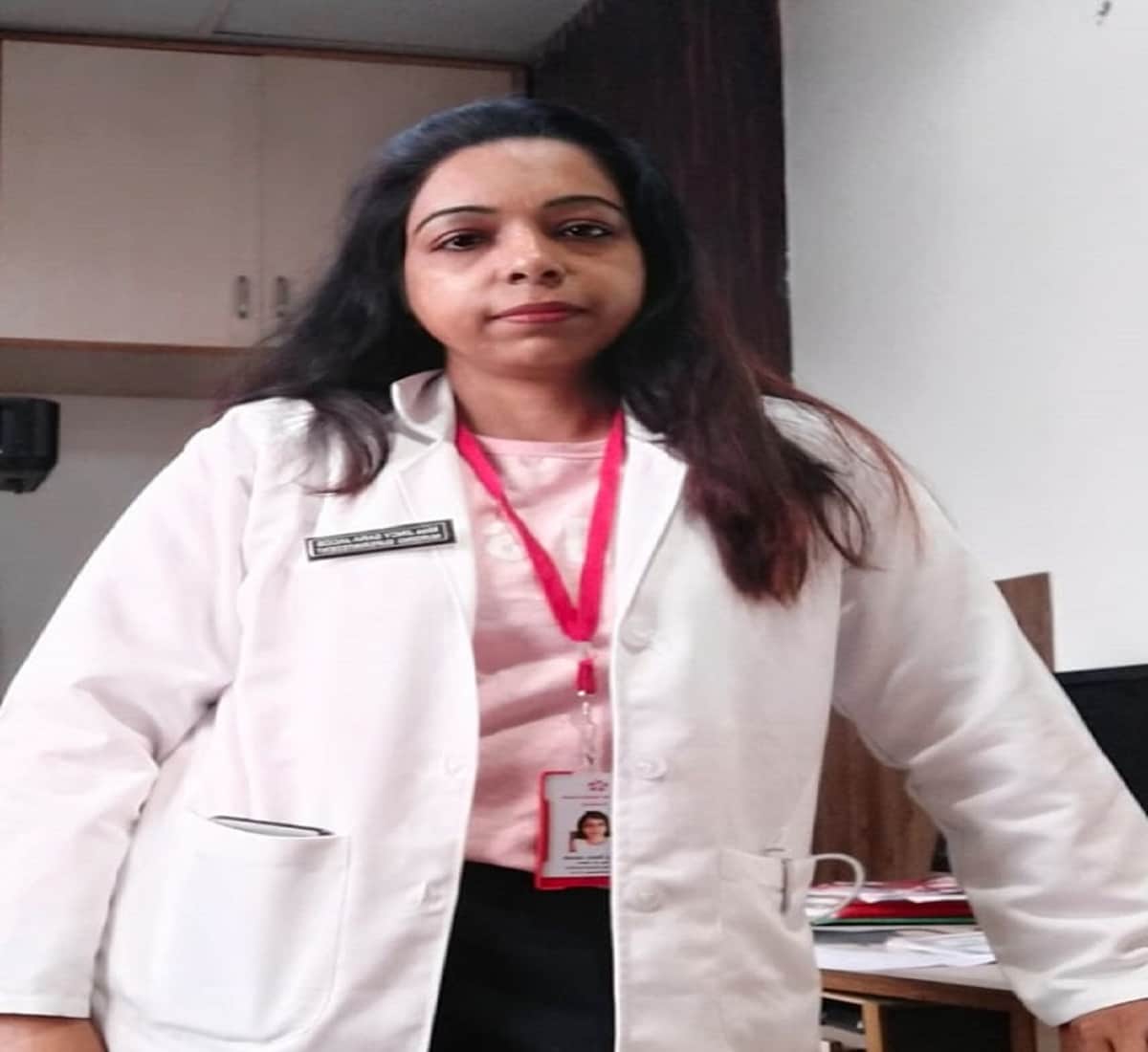 this nurse has not seen her family from two and half years serving corona patients