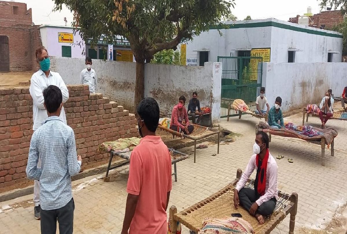 Corona Virus In Village Of Agra Patients Send Home Form School