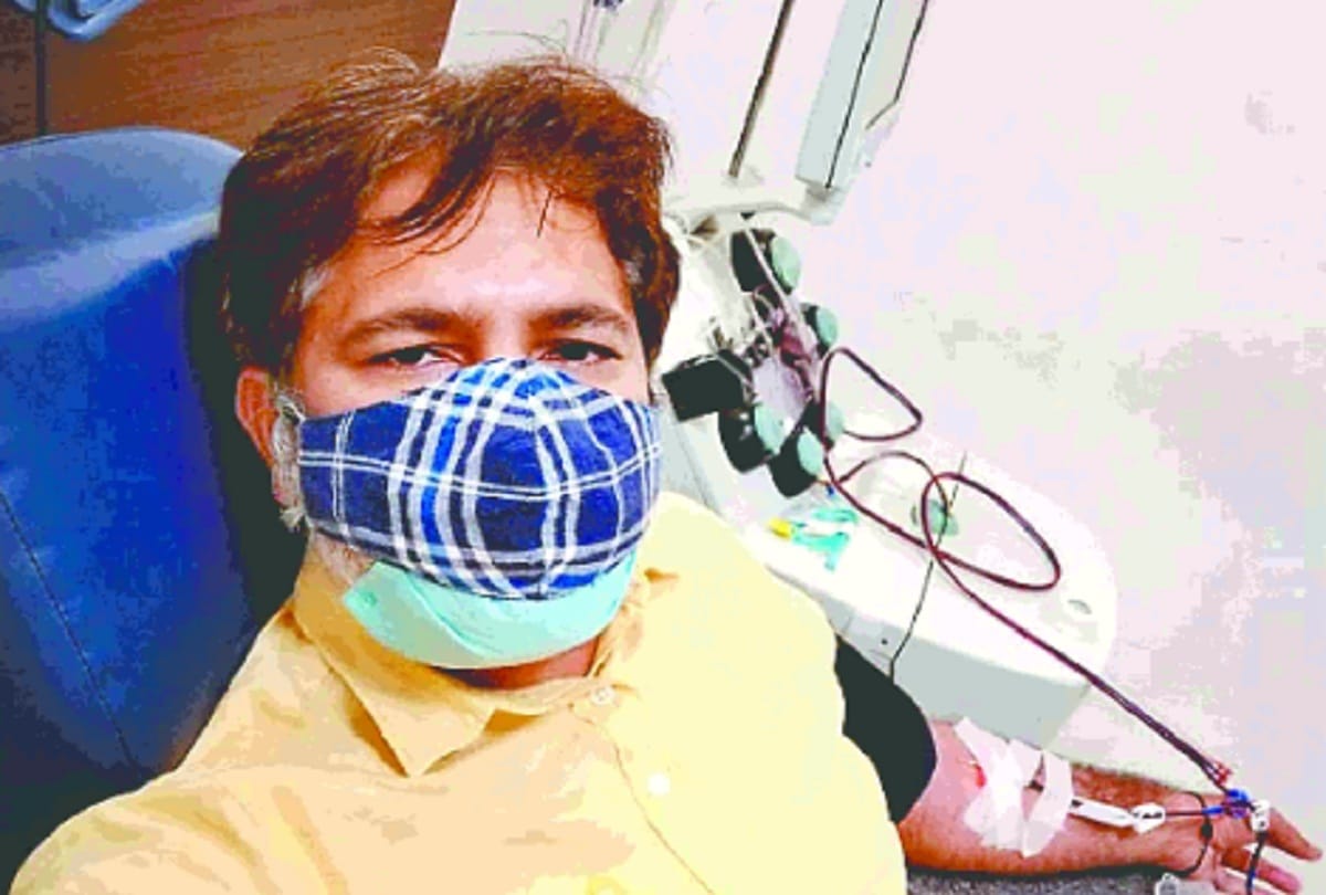 Delhi news:  Got infected twice have donated plasma five times so far