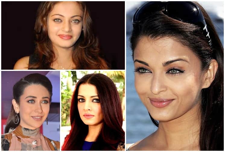 Bollywood Actresses Who Have Beautiful Blue Eyes, Aishwarya Rai, Mayuri Kango, Sneha Ullal