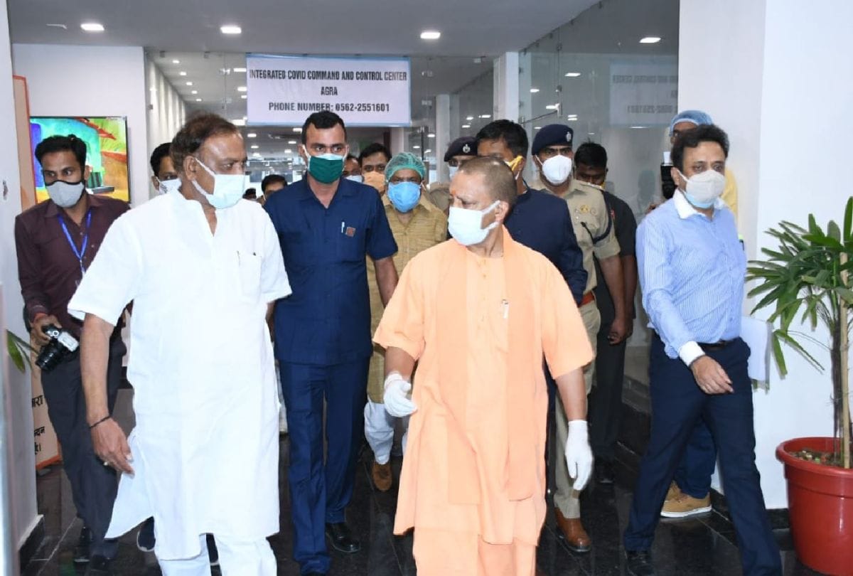 cm yogi adityanath said 20 oxygen plants being set up in Agra division