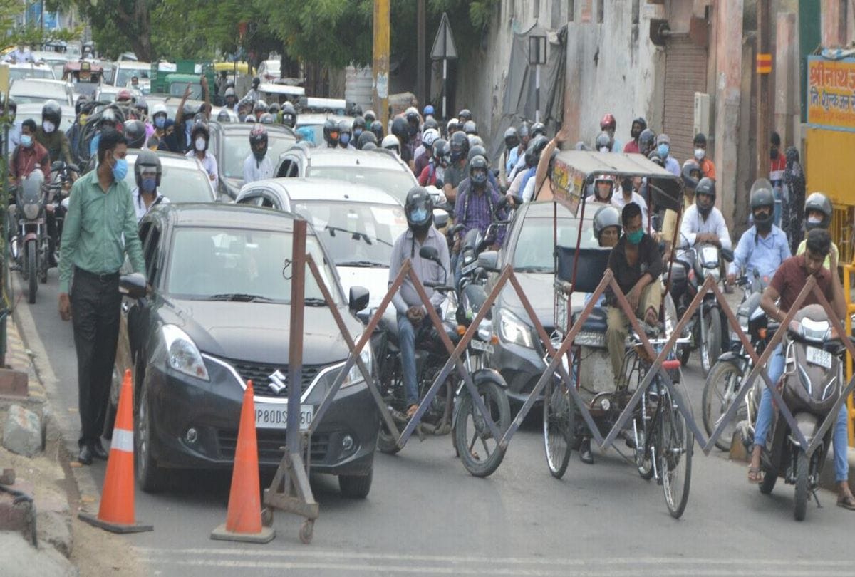 Today traffic will change regarding Chehallum in gorakhpur