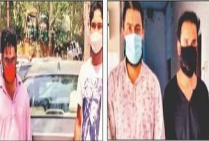 गिरफ्त में आरोपी...