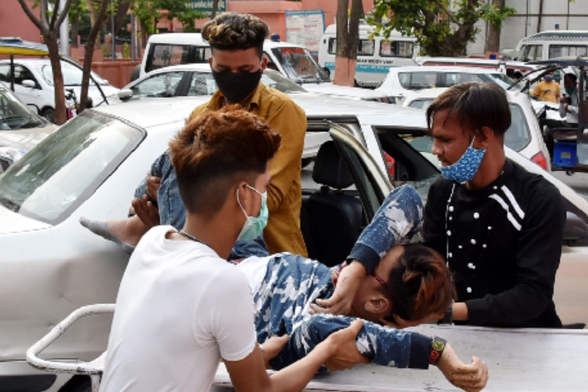 Four youths died in an accident in Saharanpur