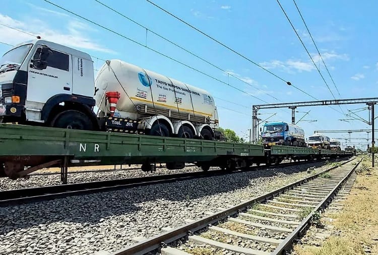 First Oxygen Express of Punjab departs to Bokaro