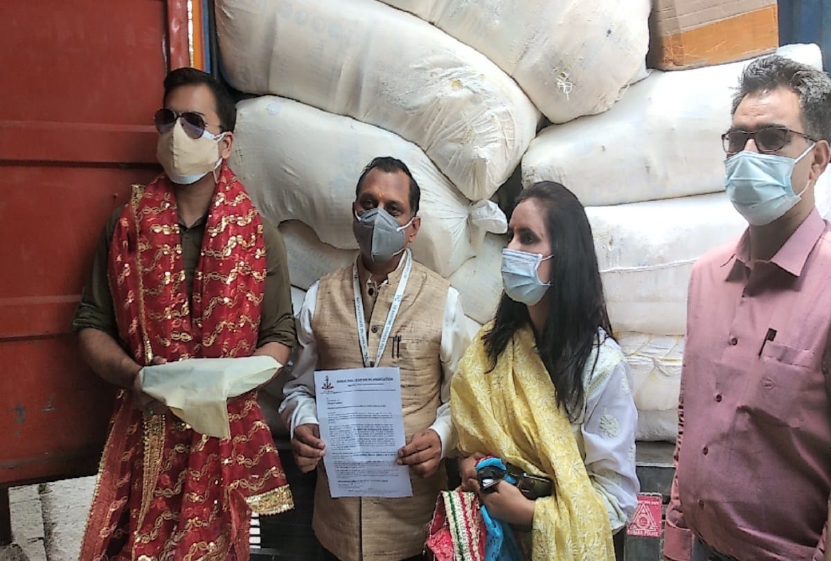 ladengecoronase: Captain Sanjay of Kangra gave 83 lakh medicines, medical equipment