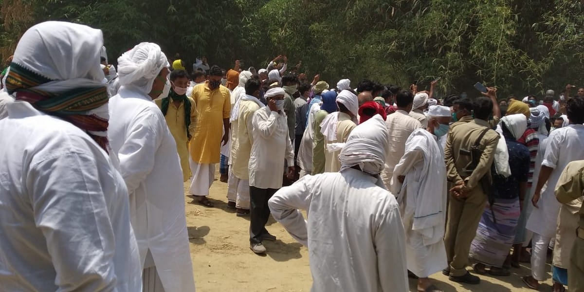 Meraj dead body reached in varanasi buried in ancestral village of Ghazipur
