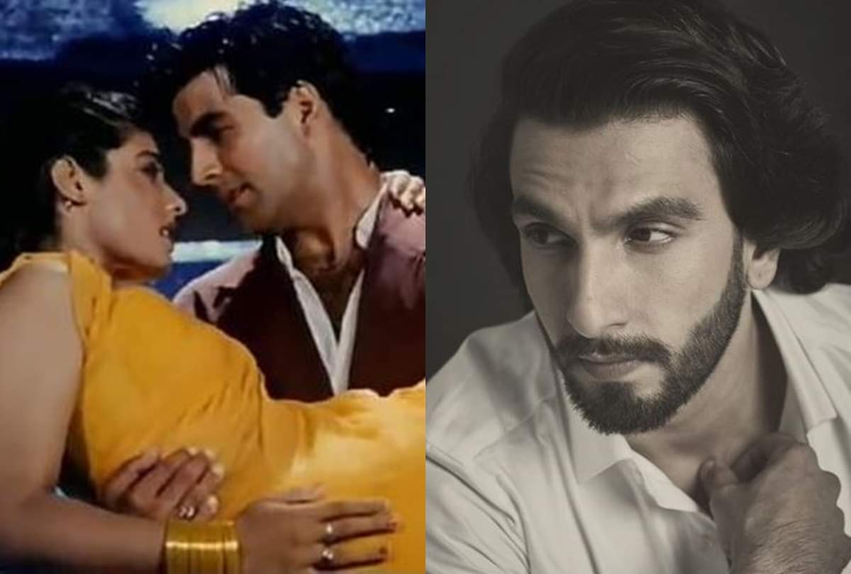 when Raveena Tandon throw out Ranveer Singh from the set of Mohra during tip tip barsa pani song