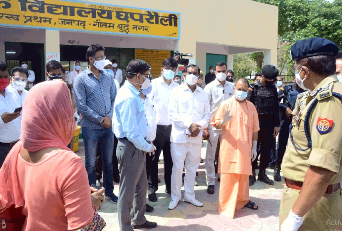yogi adityanath visit noida to fight third wave of coronavirus dedicated hospital to be built in every district of up