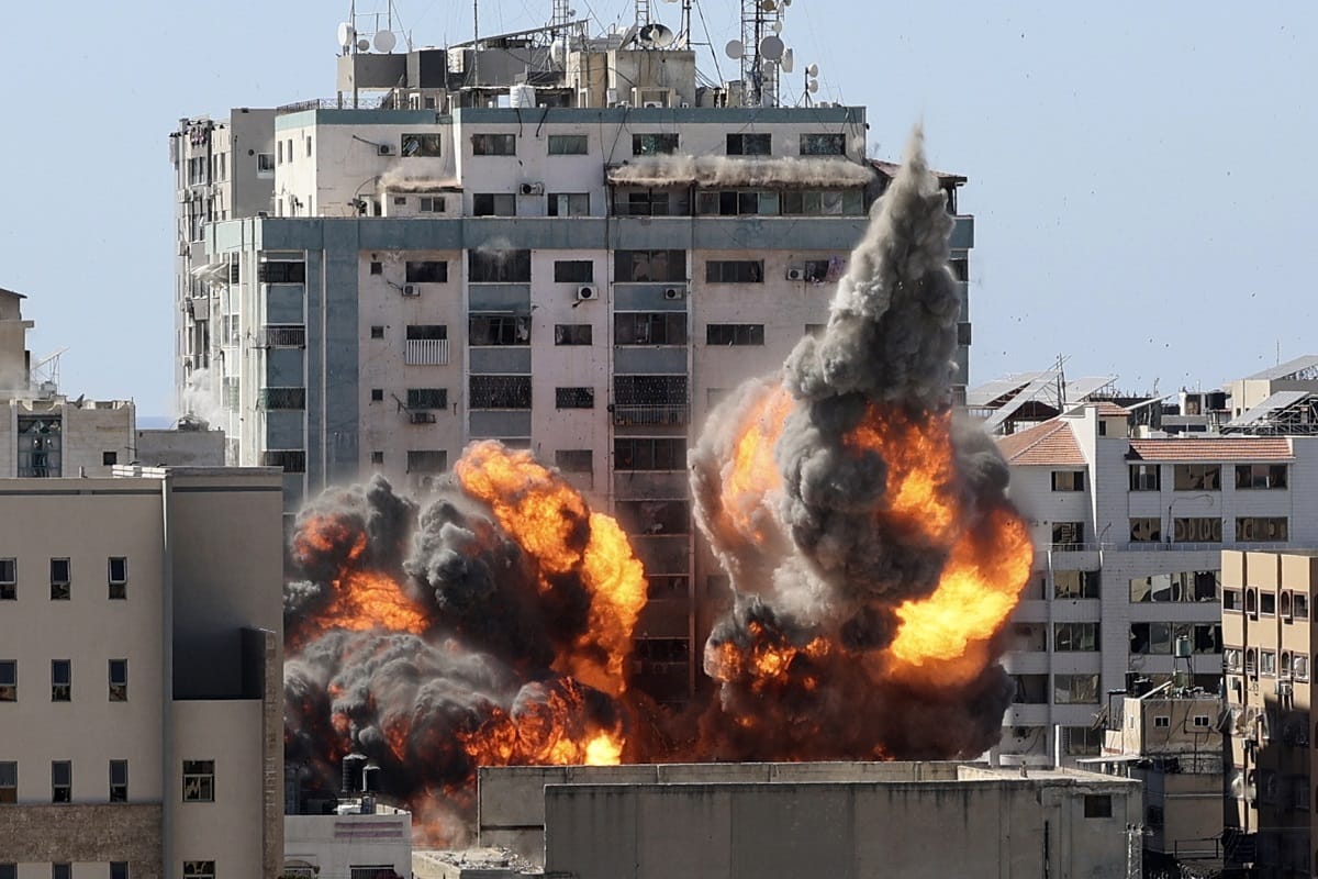 Which countries stand on which side in Israel-Palestinian conflict
