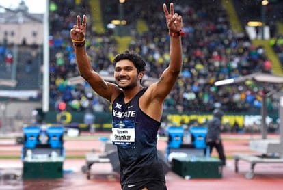 Tejaswin Shankar Wins India First High Jump Medal Bronze in commonwealth games; first track and field medal