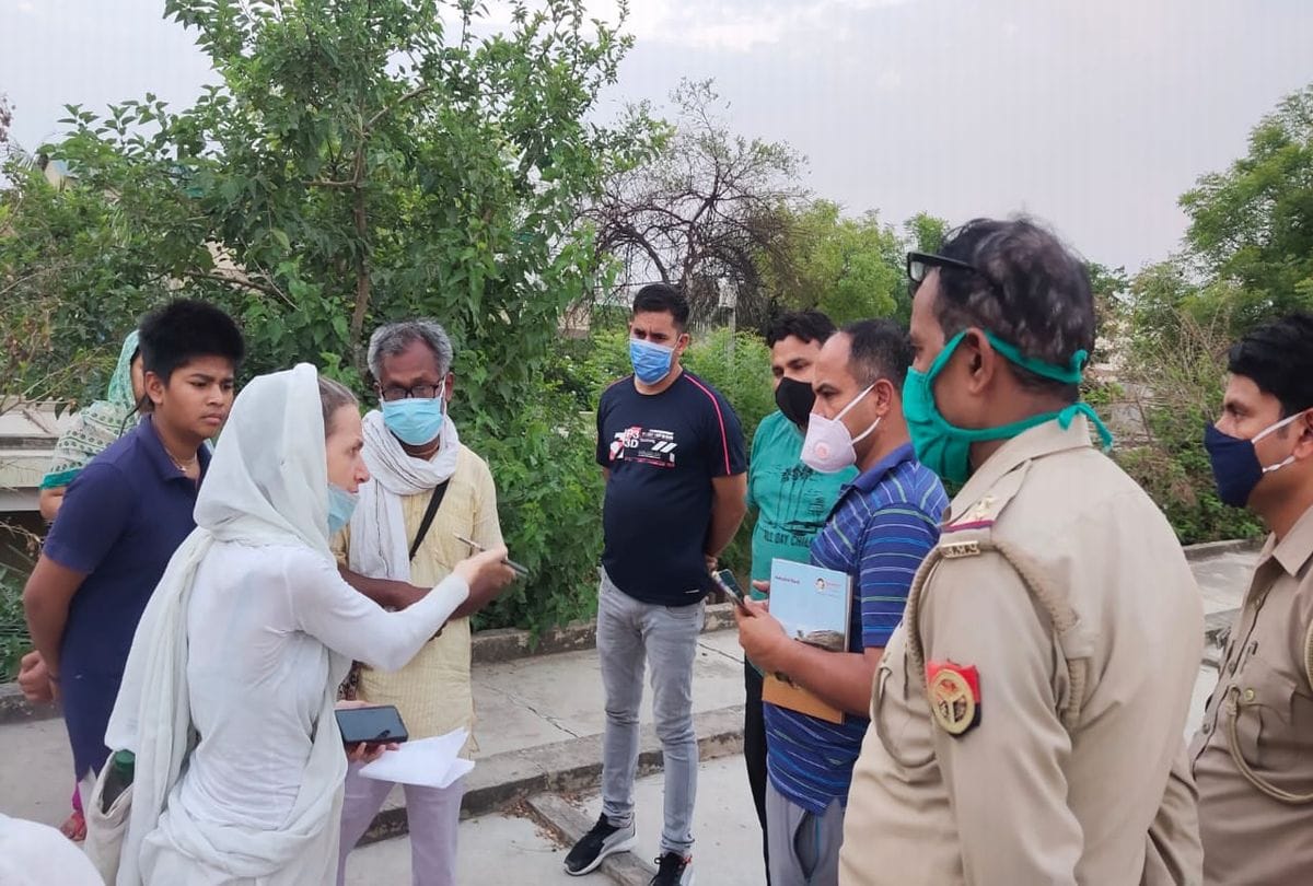 Colombia Resident Man Died In Mathura During Yoga Fall Down From Roof