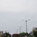 आसमान में छाए बादल