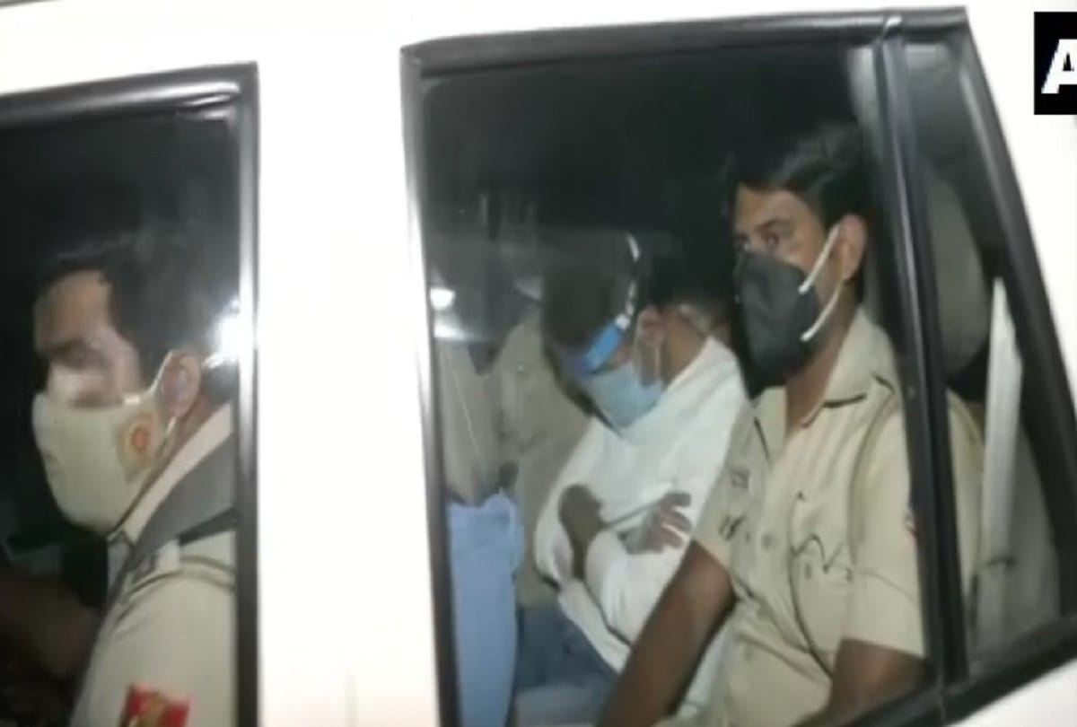 Businessman Navneet Kalra, an accused in black marketing of oxygen concentrators arrested