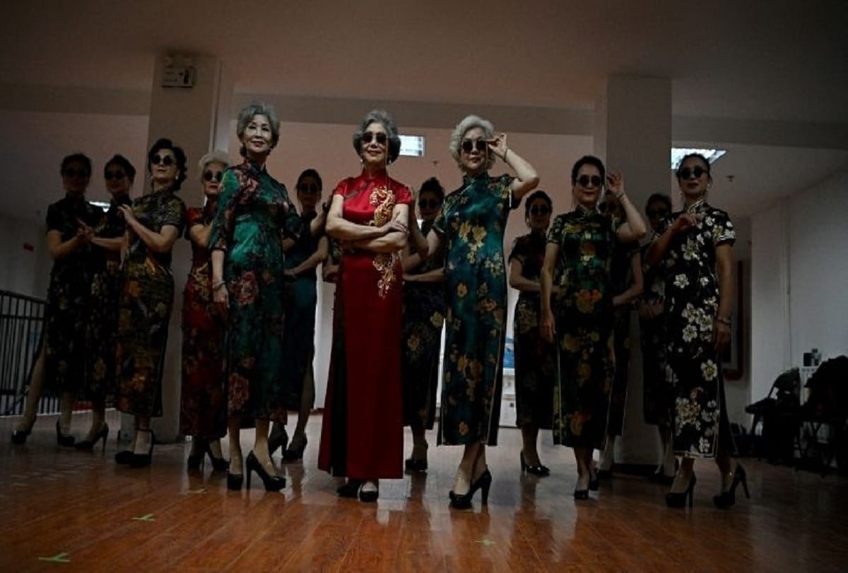 Fashion Grandmas are participating in Chinas economy giving online guidance to young people on love marriage and life