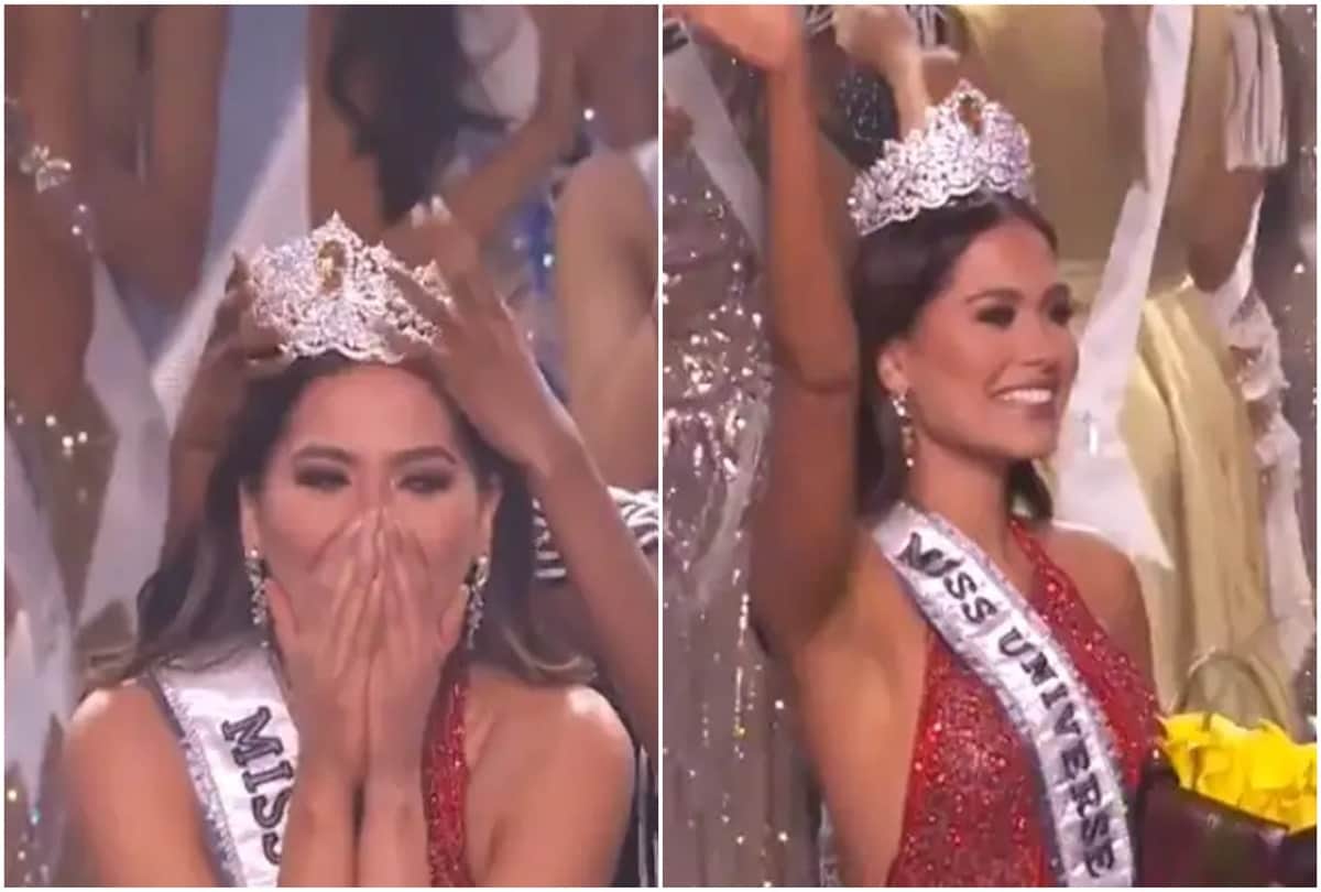 Miss Universe 2020 Miss Mexico Andrea Meza crowned as the winner Miss India Adline castelino came in top five