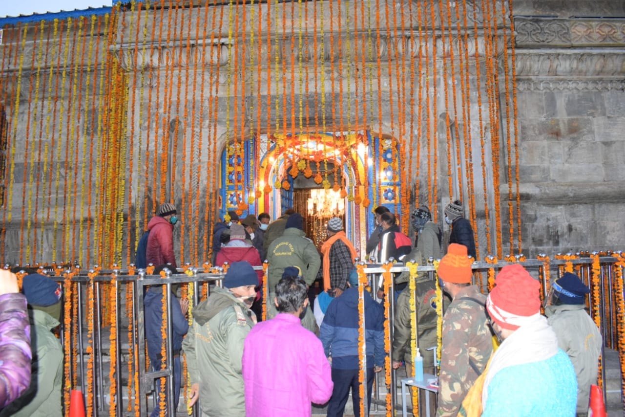 Chardham Yatra 2021: kedarnath dham Doors open today, watch photos