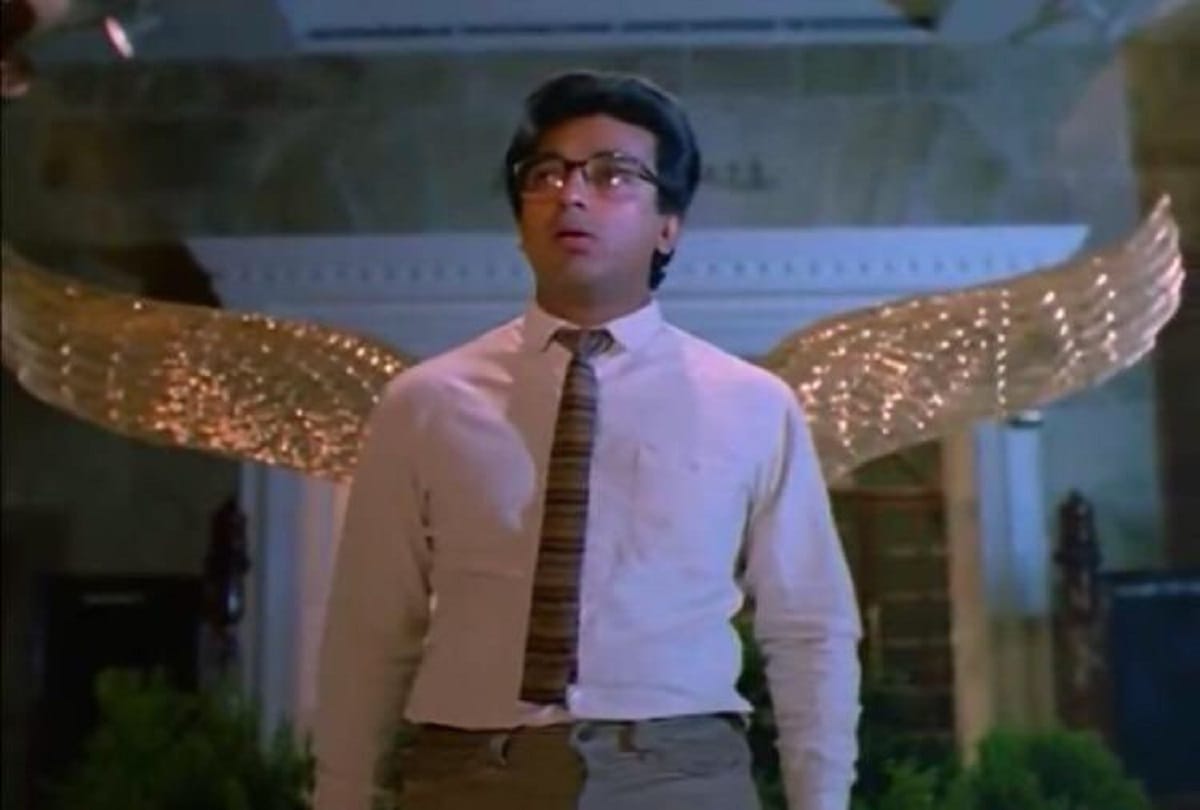 kamal haasan movie with no dialogues pushpak strong message beautiful scenes must