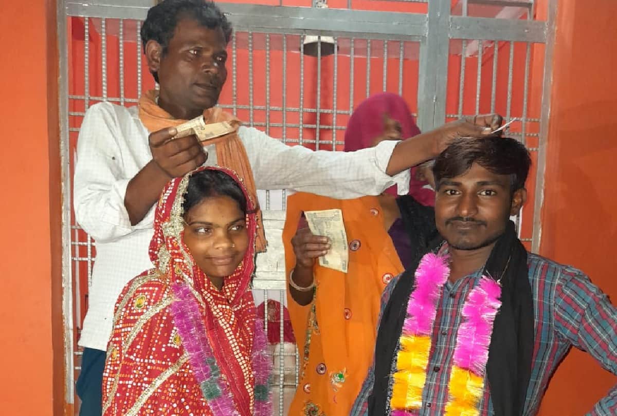 Lover couple gets married in the presence of police in Mainpuri
