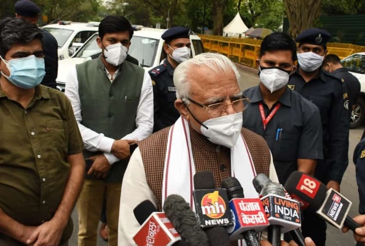 Haryana CM Manohar Lal meet Home minister Amit Shah