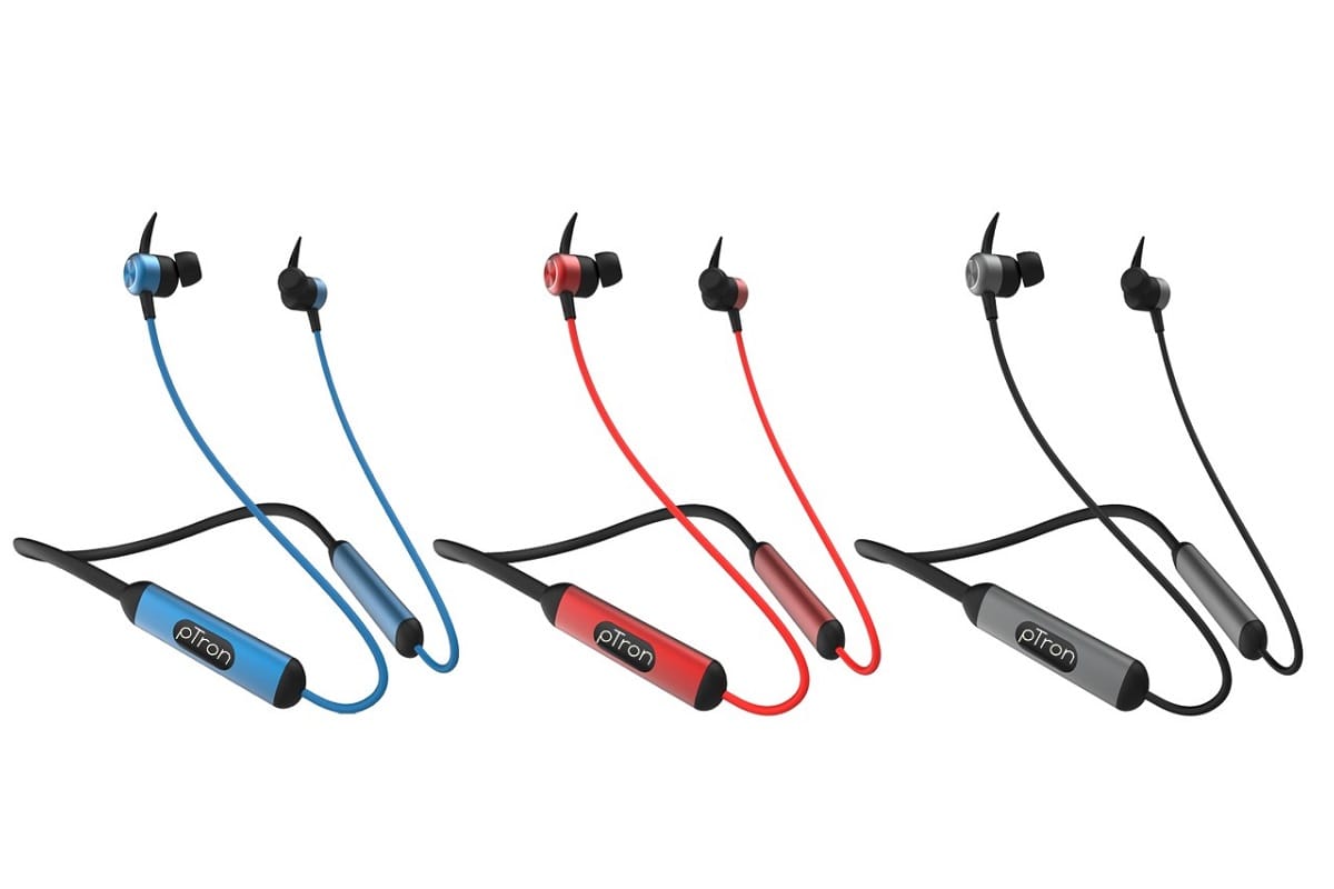 pTron Launches Tangent Plus v2 BT Neckband with Super Quick Charging