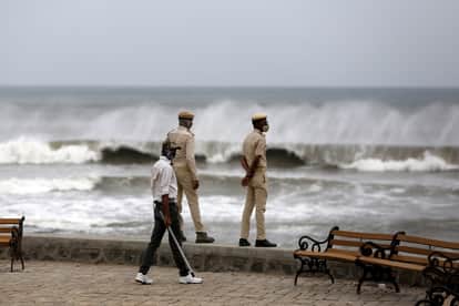 history of major cyclones that hit india became center of storms
