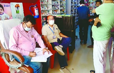 Then teams raid to stop empty profiteering