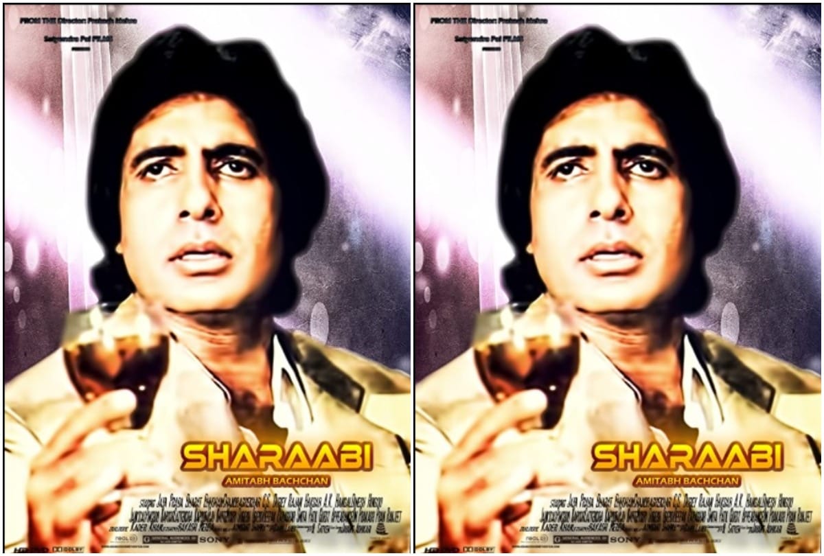 When Prakash Mehra got Amitabh Bachchan to do 45 retakes to give the perfect scene in ‘Sharaabi’
