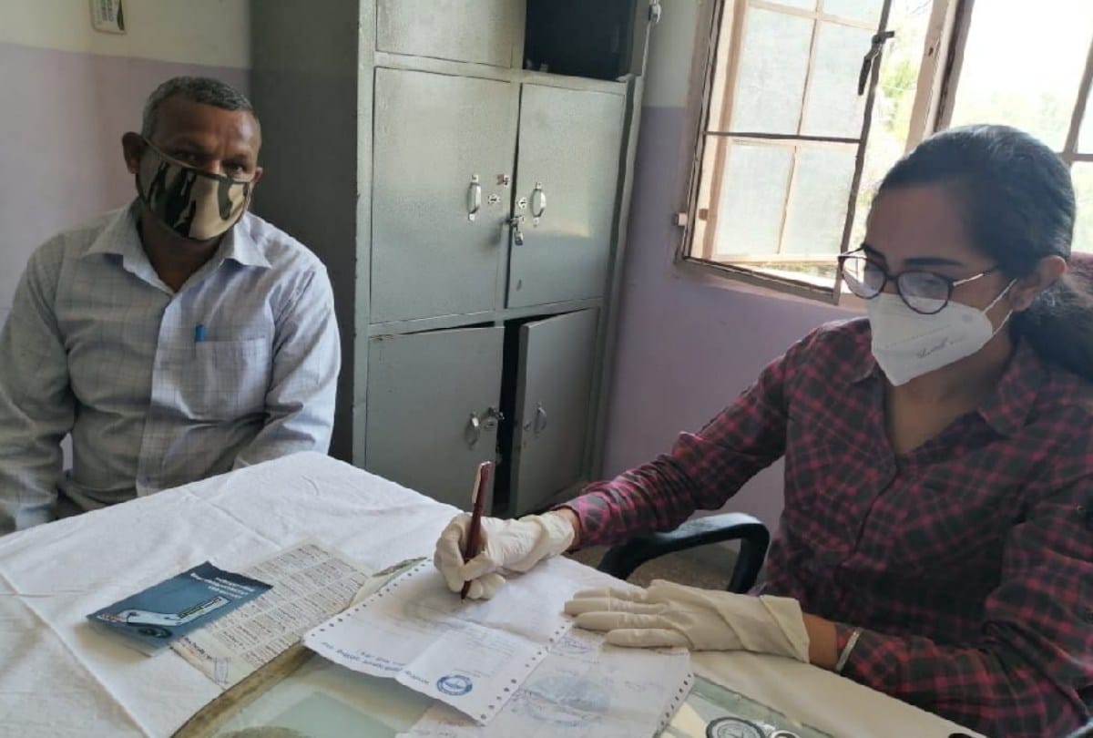 ladengecoronase: Dr. Diksha started service of patients again after winning the battle with Corona