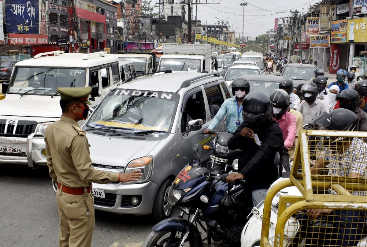 Vigilance taken at every intersection in Gorakhpur