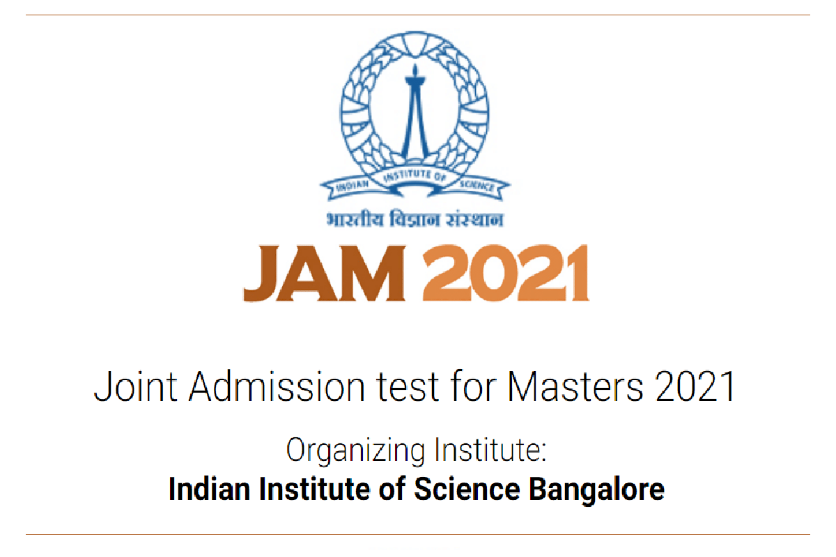 IIT JAM 2021 Application submission deadline for admission extended till May 27 on jam.iisc.ac.in