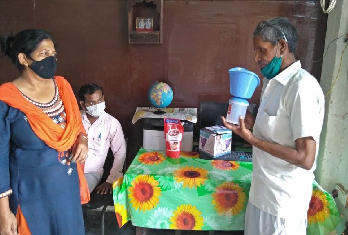 old age home men beat the coronavirus with strict discipline in etah