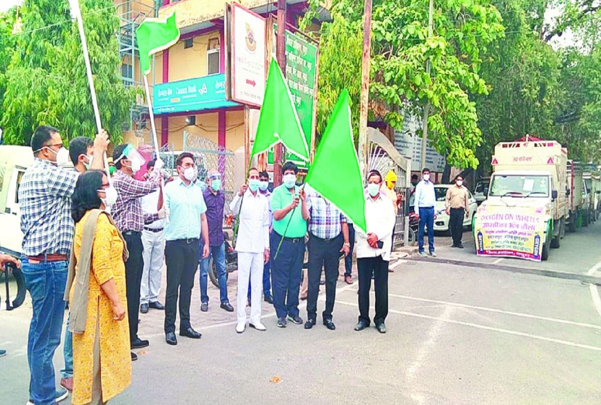 Oxygen Bank and Oxygen on wheels service starts in mathura