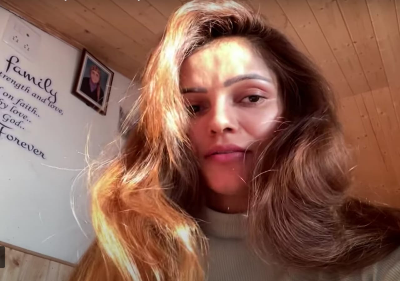 Rubina Dilaik covid 19 recovery journey video viral she cried while sharing her experience