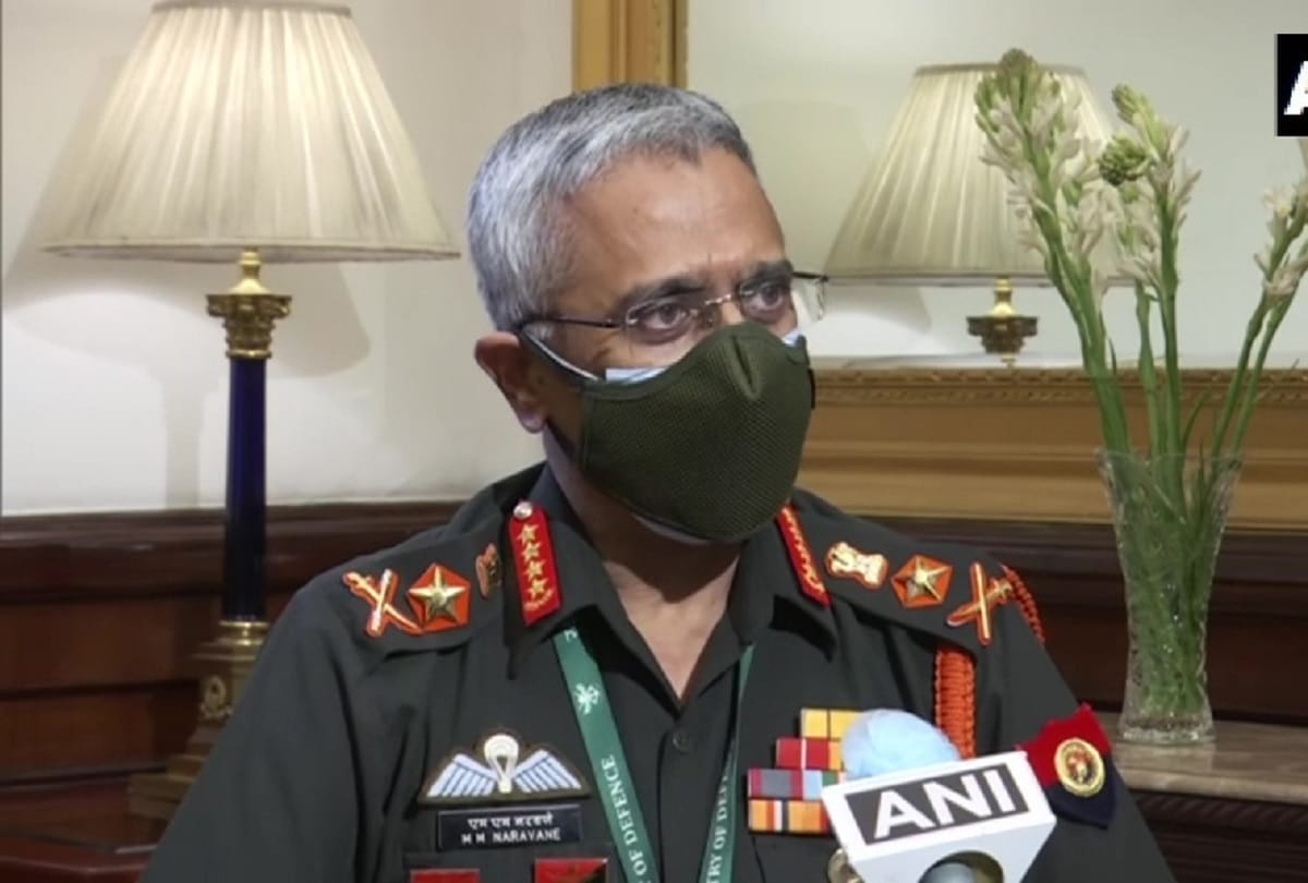 Pakistan became restless due to General Mn Narwane statement