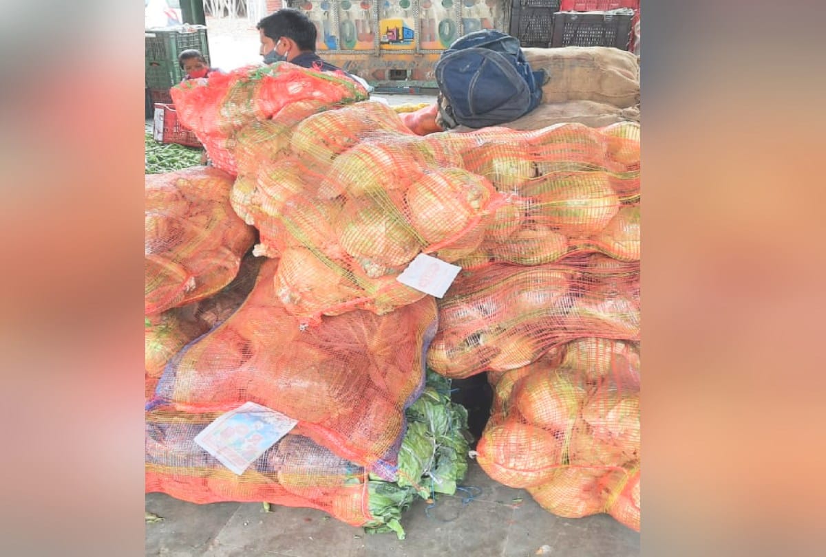 Corona curfew: Cabbage sold up to three rupees a kg in Bhuntar of Kullu