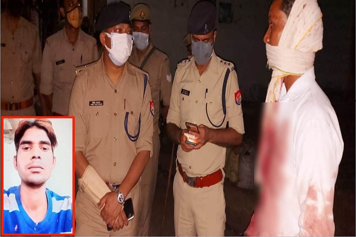 UP Crime News: A man called his wife and said, save me but many accused has killed in a village of Meerut
