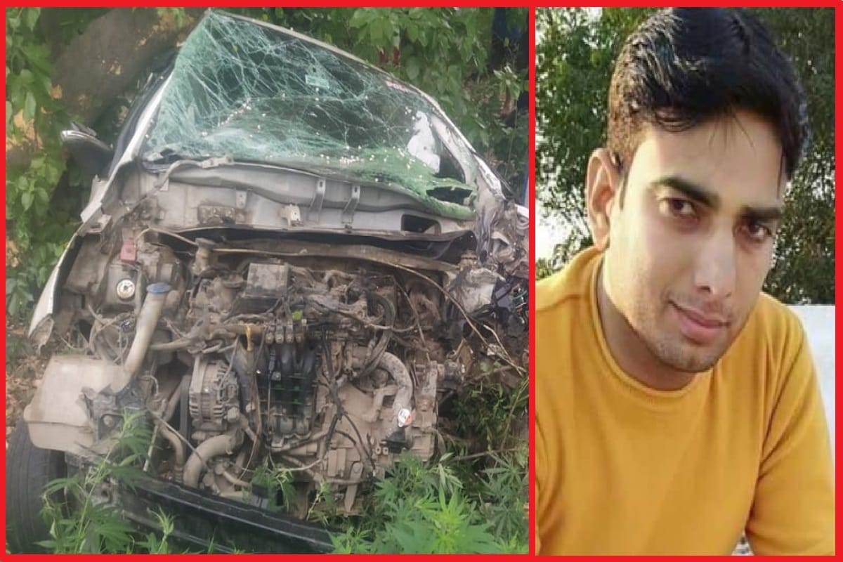 UP News: Delhi Police soldier died in road accident in Meerut
