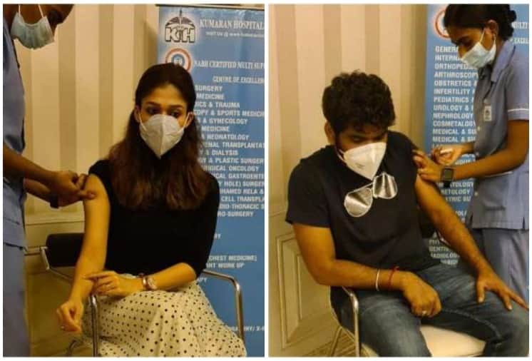 Nayanthara and Vignesh Shivan Got First Dose of Covid Vaccine, See VIRAL Photos