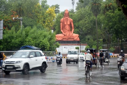 Prayagraj: Humidity has gripped due to rising temperature, now the cyclonic effect of yas will rain