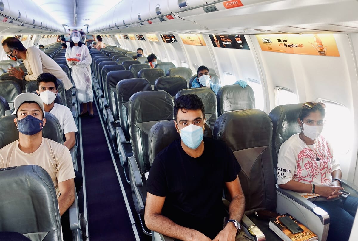 Team India: UK-bound players arrive in Mumbai, Mithali Raj, Ravichandran Ashwin, Siraj arrive by charter flight