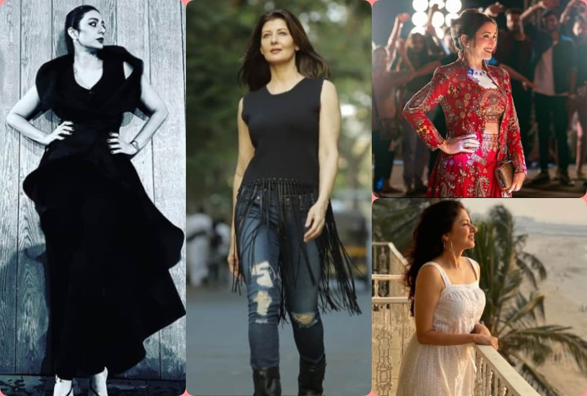 Rekha to Tabu Madhuri Dixit and Sangeeta Bijlani bollywood most beautiful actresses photos at the age of above 50