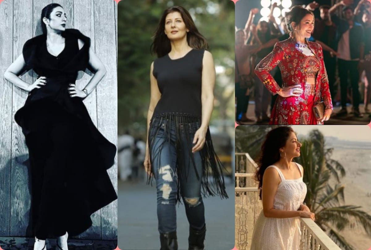 Rekha to Tabu Madhuri Dixit and Sangeeta Bijlani bollywood most beautiful actresses photos at the age of above 50