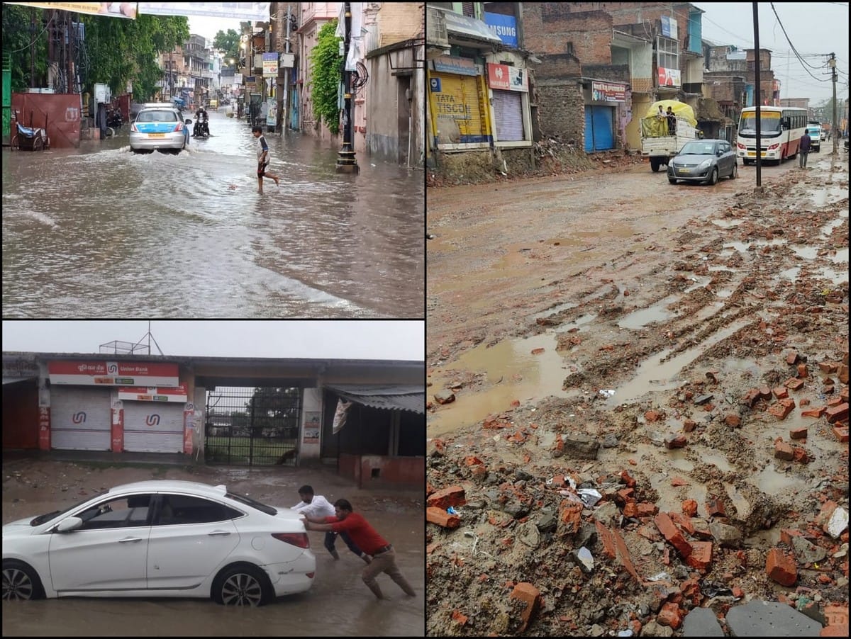 Cyclone Tauktae impact in purvanchal district UP: rain continuously wheat soaked varanasi sonbhadra ballia mirzapur azamgarh