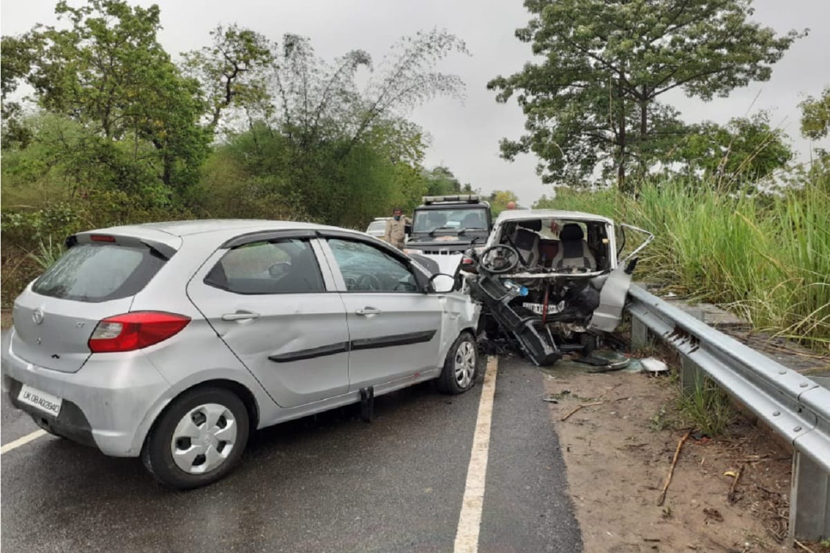 UP News: Eight people injured in car accident in Muzaffarnagar city