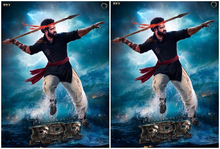 SS Rajamouli Unveils Jr NTR First Look as Komaram Bheem in the film RRR