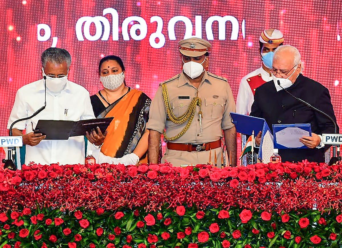 pinarayi vijayan government sworn ceremony in Kerala on 20 may