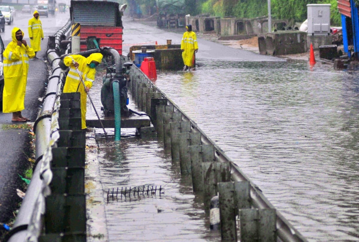 taukte effect in delhi ncr rain continuous from wednesday water logging