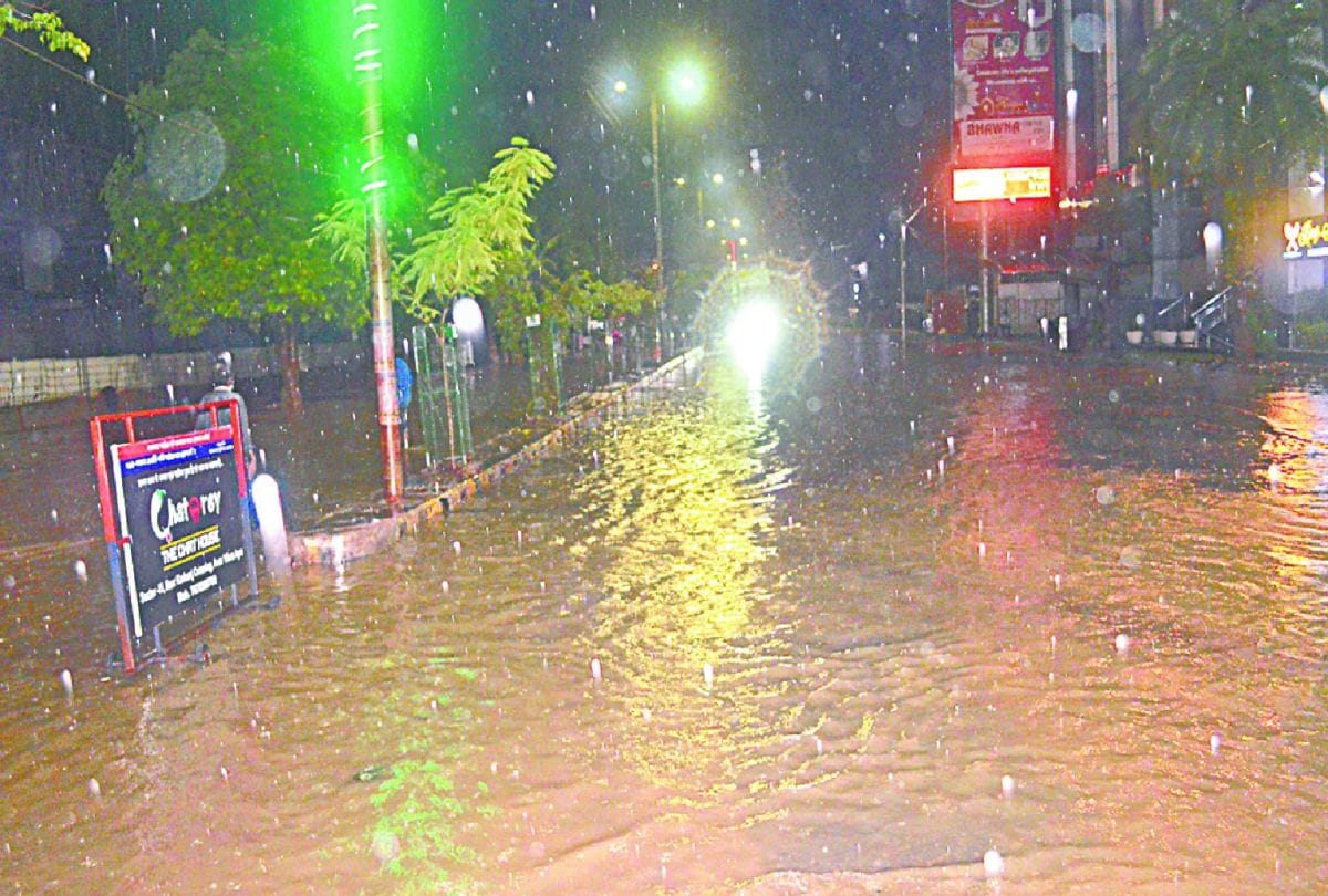 tauktae cyclone updates: heavy rain in agra